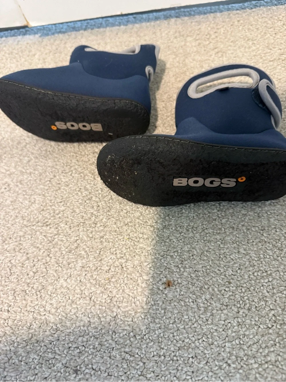 Bogs Navy Toddler Boots